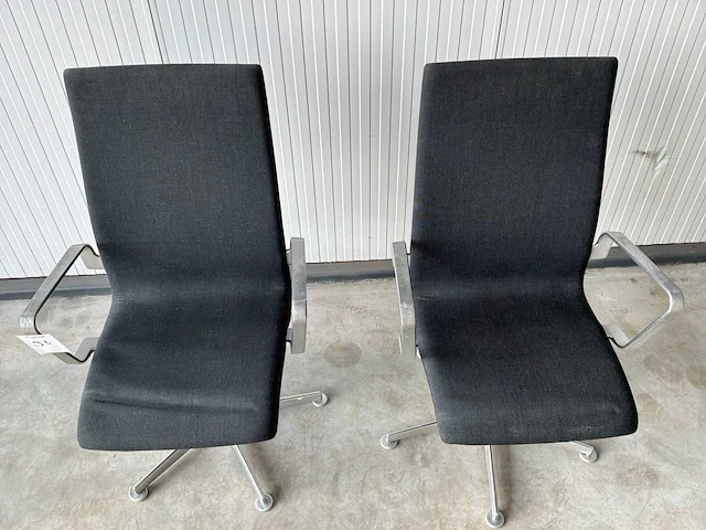 Fritz hansen oxfort vergaderstoel (2x) - afbeelding 3 van  6