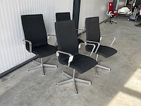 Fritz hansen oxfort vergaderstoel (4x) - afbeelding 2 van  7
