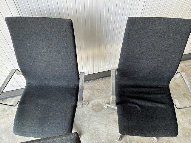 Fritz hansen oxfort vergaderstoel (4x) - afbeelding 5 van  7