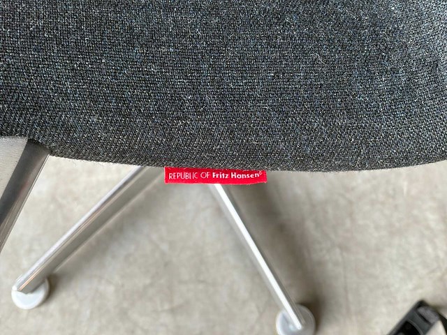 Fritz hansen oxfort vergaderstoel (4x) - afbeelding 7 van  7