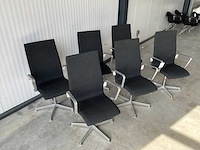 Fritz hansen oxfort vergaderstoel (6x) - afbeelding 2 van  9