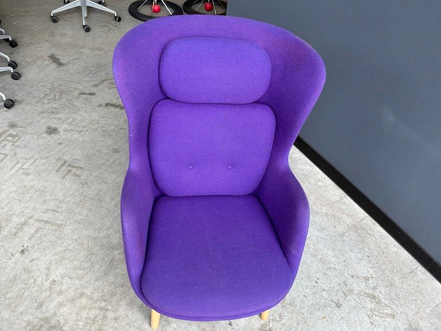 Fritz hansen r jh1 fauteuil - afbeelding 4 van  5