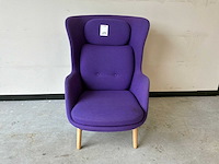 Fritz hansen ro lounge fauteuil - afbeelding 1 van  7