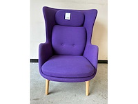Fritz hansen ro lounge fauteuil - afbeelding 2 van  7