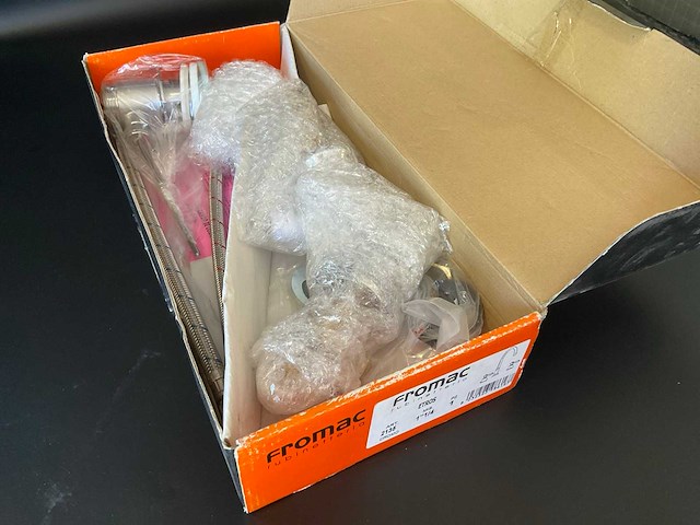Fromac rubinetteria etros 3 gaten wastafelkraan - afbeelding 2 van  3