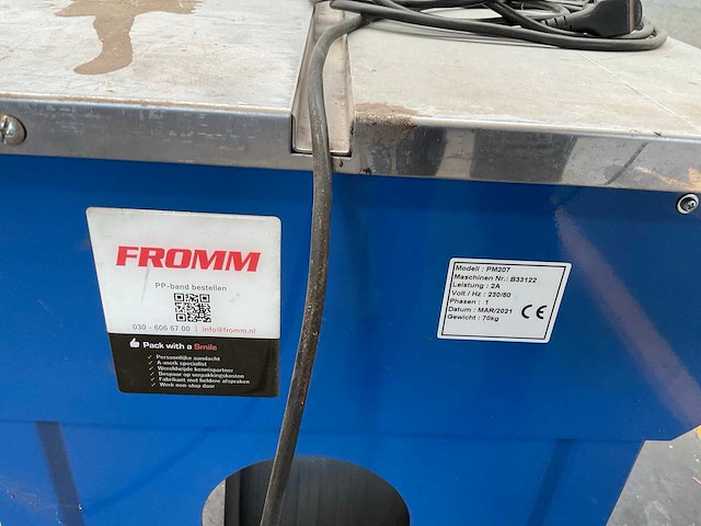 Fromm pm207 bundelapparaat - afbeelding 4 van  4