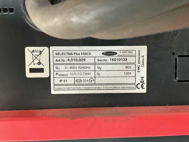 Fronius - 80v 120a - battery chargers - afbeelding 5 van  5