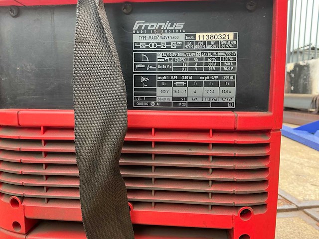 Fronius - kühlger - magic wave 3000 ac/dc tig lasapparaat - afbeelding 14 van  14