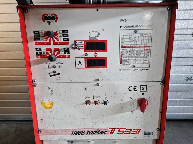 Fronius - ts331 - mig lasapparaat - afbeelding 4 van  7