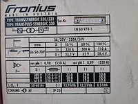 Fronius - ts331 - mig lasapparaat - afbeelding 6 van  6