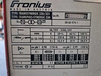 Fronius - ts331 - mig lasapparaat - afbeelding 8 van  8