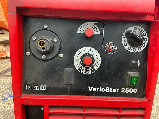 Fronius - variostar 2500 - mig/mag lasapparaat - afbeelding 4 van  13