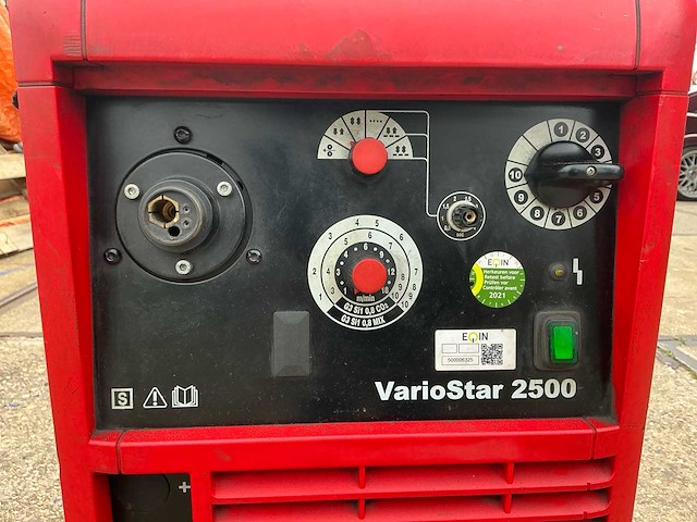 Fronius - variostar 2500 - mig/mag lasapparaat - afbeelding 3 van  13