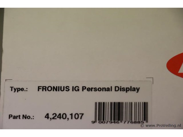 Fronius ig personal display | nieuw in doos - afbeelding 3 van  3