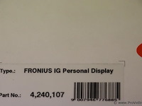 Fronius ig personal display | nieuw in doos - afbeelding 3 van  3