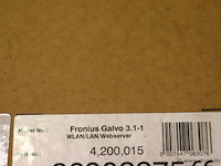 Fronius inverter/omvormer model galvo 3.1-1 | wlan/lan/webserver | nieuw in doos - afbeelding 5 van  5