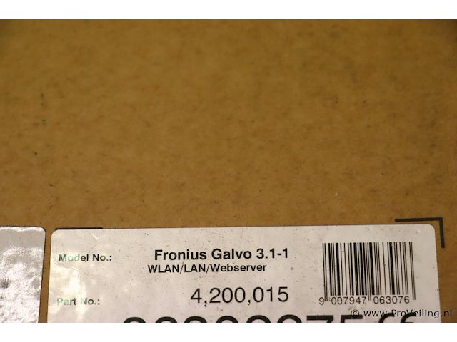 Fronius inverter/omvormer model galvo 3.1-1 | wlan/lan/webserver | nieuw in doos - afbeelding 5 van  5