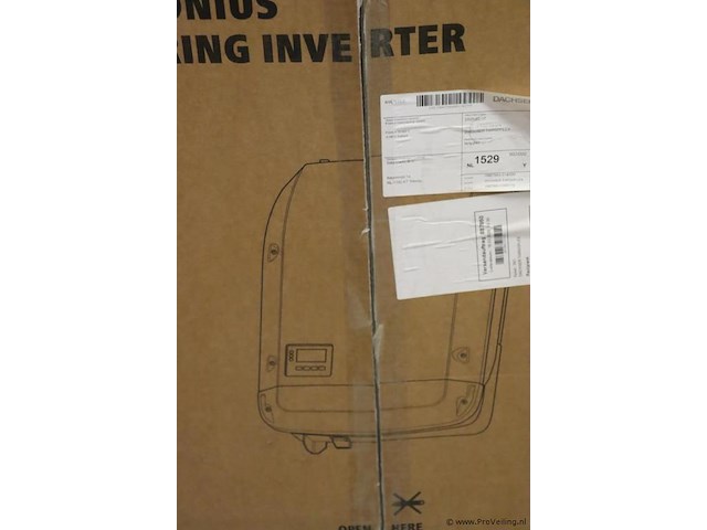 Fronius inverter/omvormer model symo 8.2-3-m | wlan/lan/webserver | nieuw in doos - afbeelding 3 van  4