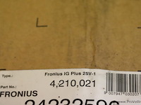 Fronius inverter/omvormer type ig plus 25v-1 | nieuw in doos - afbeelding 4 van  4
