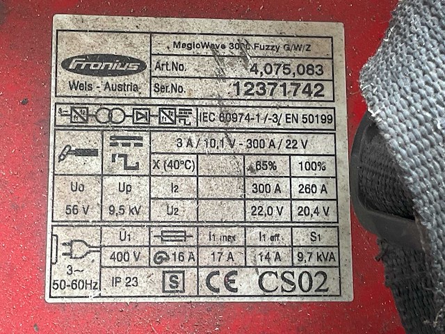 Fronius magicwave 2600 lasapparaat - afbeelding 2 van  10