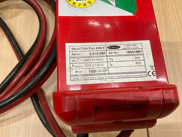 Fronius selectiva plus 2080 e acculader - afbeelding 4 van  6