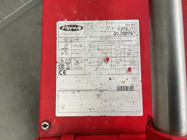 Fronius tps6001 lasapparaat - afbeelding 6 van  7