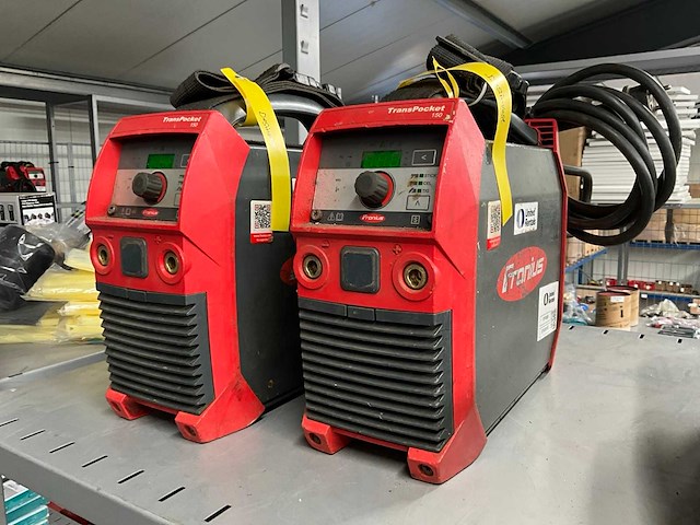 Fronius transpocket 150/ef tig-lasmachine (2x) - afbeelding 1 van  4