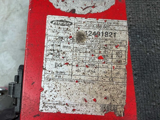 Fronius transpuls synergic 2700 lasapparaat - afbeelding 10 van  10