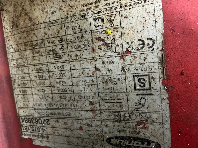 Fronius transsteel 5000 - 2016 - mag - mig lasapparaat - afbeelding 15 van  16