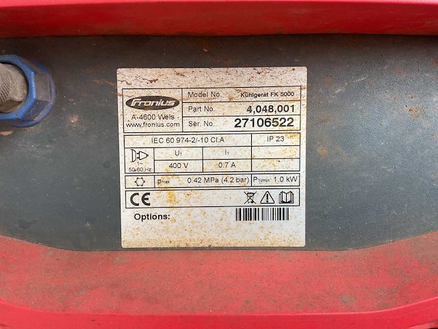 Fronius transsteel 5000 lasapparaat (only for parts) - afbeelding 2 van  10