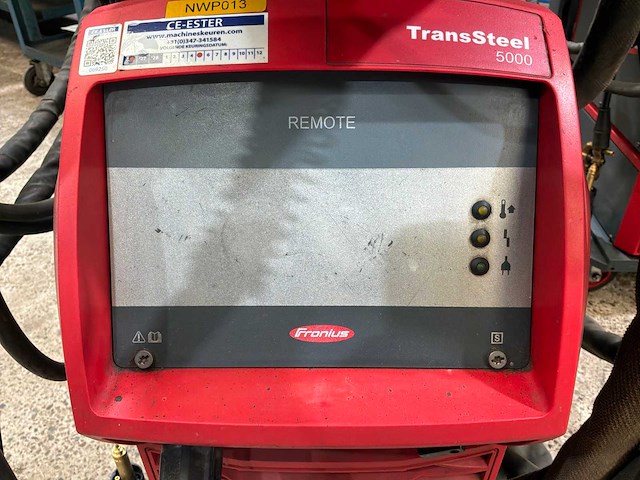 Fronius transsteel 5000 nc mig lasapparaat - afbeelding 9 van  13