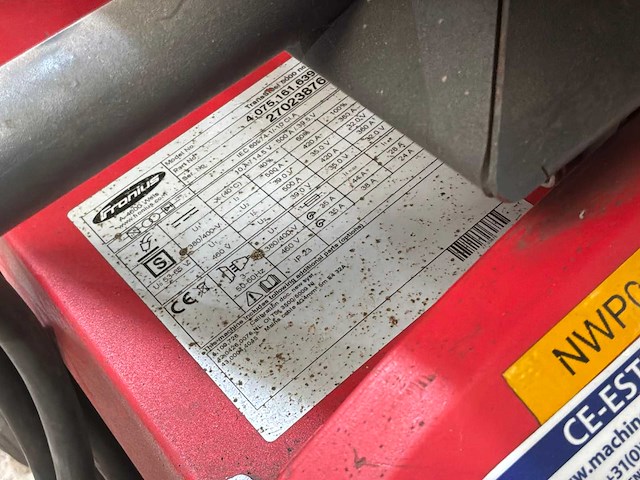 Fronius transsteel 5000 nc mig lasapparaat - afbeelding 13 van  13