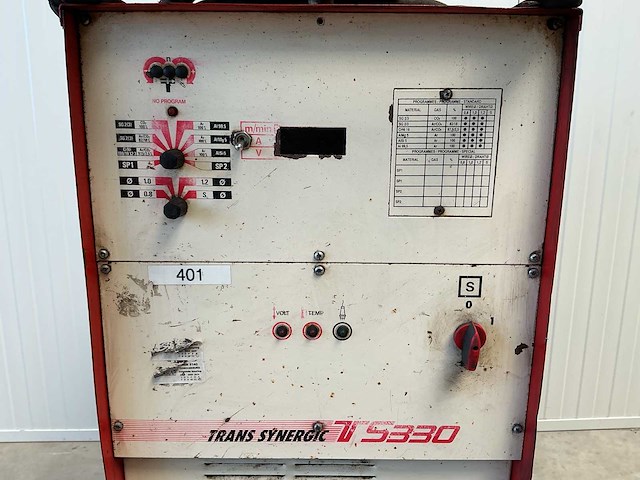 Fronius transsynergic 330 lasapparaat - afbeelding 10 van  13