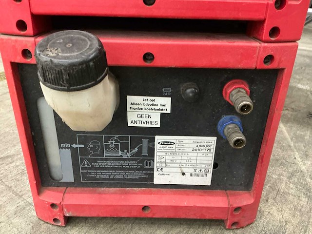 Fronius transtig - 2013 - 4000 tig dc - watergekoeld lasapparaat - afbeelding 9 van  11