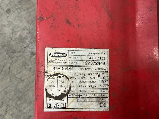 Fronius transtig - 2016 - 3000 tig dc - watergekoeld lasapparaat - afbeelding 13 van  13