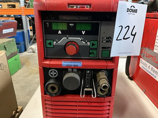 Fronius transtig 2200 g/f tig lasmachine - afbeelding 4 van  5