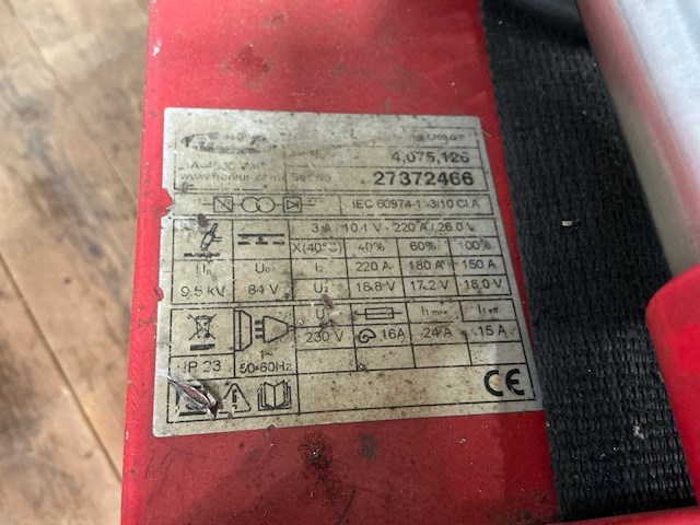 Fronius transtig 2200 g/f tig-lasmachine - afbeelding 4 van  4