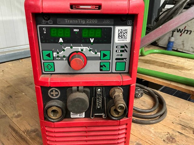 Fronius transtig 2200 job g/f tig-lasmachine - afbeelding 3 van  4