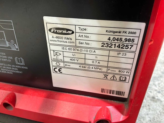 Fronius transtig 3000 tig-mig lasmachine - afbeelding 3 van  11