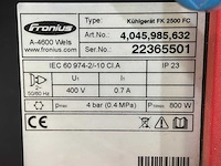 Fronius transtig 3000 tig-mig lasmachine - afbeelding 3 van  11