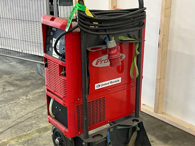Fronius transtig 4000 + fk 4000 r tig-lasmachine + coolung unit - afbeelding 12 van  13