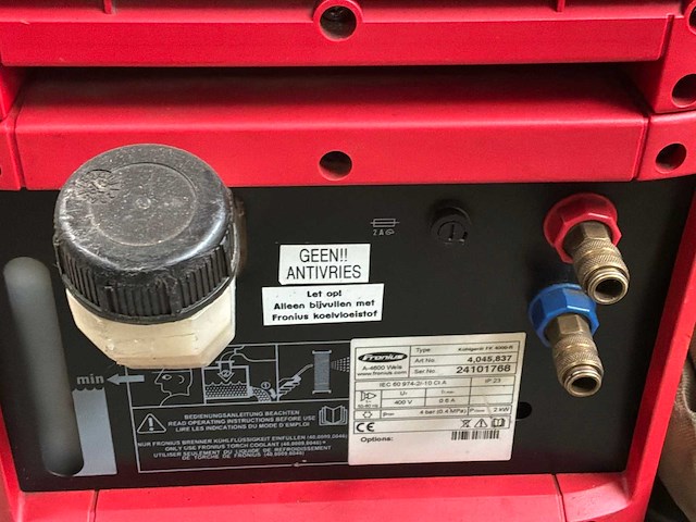 Fronius transtig 4000 / fk 4000-r tig-lasmachine - afbeelding 6 van  8