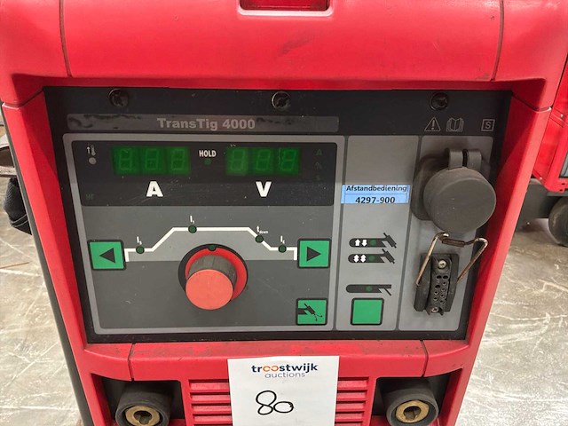 Fronius transtig 4000 g/f tig-lasmachine - afbeelding 10 van  10