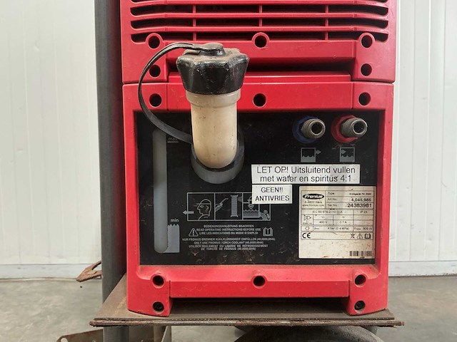 Fronius transtig3000 lasapparaat - afbeelding 10 van  12