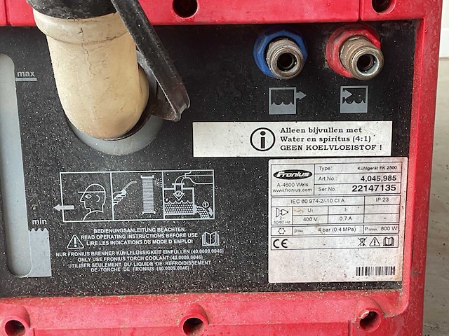 Fronius tt3000 lasapparaat - afbeelding 8 van  10