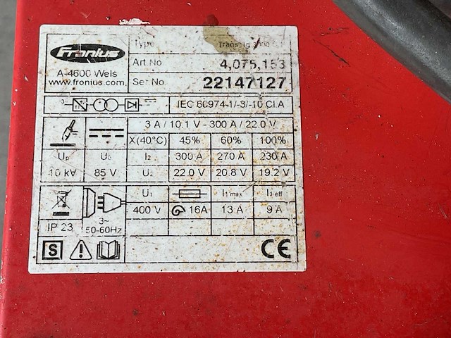Fronius tt3000 lasapparaat - afbeelding 2 van  10