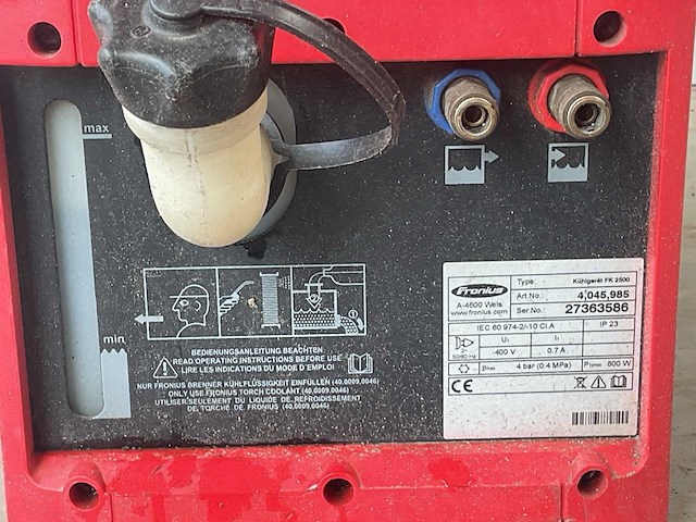 Fronius tt3000 lasapparaat - afbeelding 8 van  10