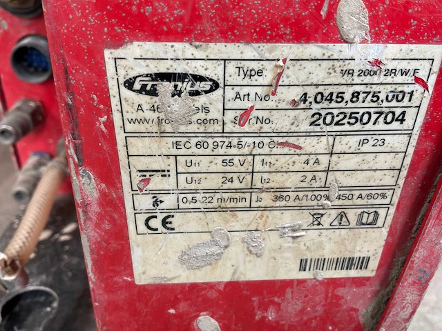 Fronius vr2000 lasmachine - afbeelding 2 van  2