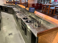 Frontcooking counter met apparatuur & afzuigkap (combinatiekavel 26 t/m 37) - afbeelding 7 van  12