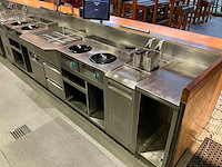 Frontcooking counter met apparatuur & afzuigkap (combinatiekavel 26 t/m 37) - afbeelding 8 van  12